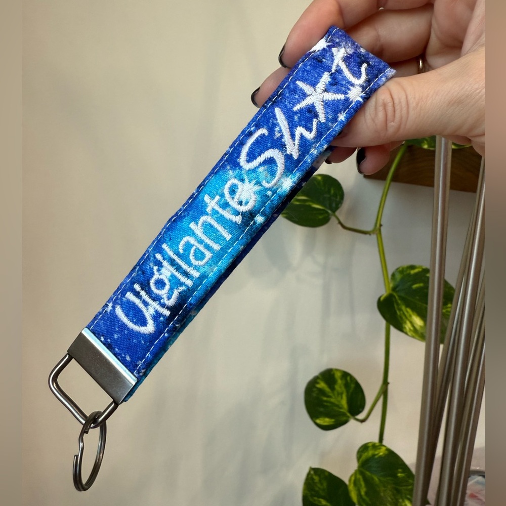Taylor Swift inspired keychain wristlet purse accessory